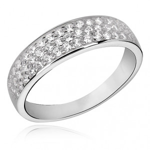 Inel argint cu pietre DiAmanti Z0770AR_W-DIA (Argint 925‰ 3 g.)
